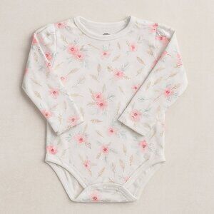 Little Treasure Floral  Arrow Bodysuit